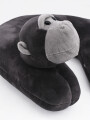 ALMOHADON VIAJE MONKEY NEGRO