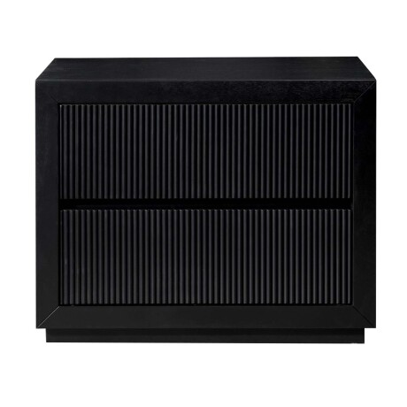 MESA DE LUZ MADERA NEGRO PRESTON