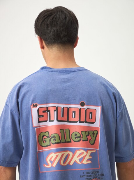 REMERA GALLERY AZUL