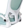 Silla de Oficina Malla HY-697 Celeste/Blanco Silla de Oficina Malla HY-697 Celeste/Blanco