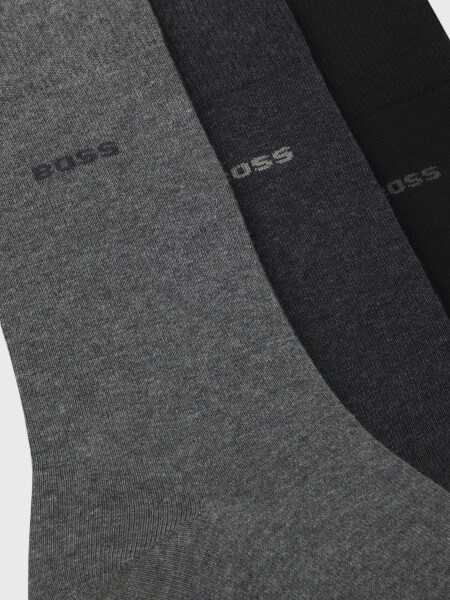 BOSS - Pack De 3 Medias Uni Surtido