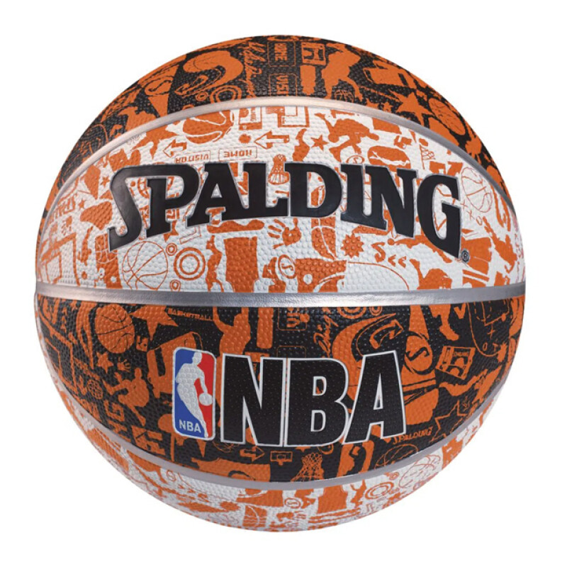Pelota de Basket Graffiti NBA Naranja Pelota de Basket Graffiti NBA Naranja