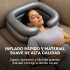 Pileta inflable Portátil Lavado Pelo Con Desagüe Peluqueria Color Plateado