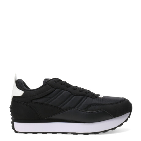 Championes de Mujer Topper Negro - Blanco