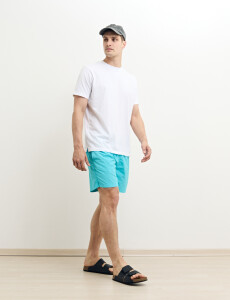 450401 SHORT HARRINGTON LABEL Turquesa