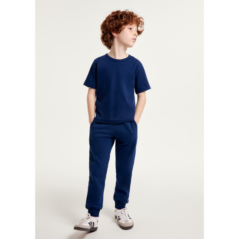 CAMISETA MM INFANTIL AZUL OSCURO