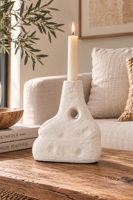 VELAS Y CANDELABROS CANDELABRO ALANIZ 20X6X225H CM