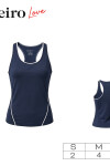 Musculosa Deportiva Oreiro Azul