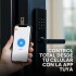Cerradura Inteligente Biométrica Tuya Smart Electronica Wifi Color Negro
