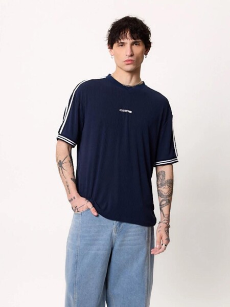 T-SHIRT DIXIE LAYI M.C VIVO AZUL