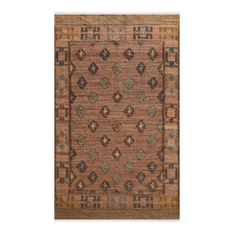 ALFOMBRA MULTICOLOR YUTE Y LANA SAWIER