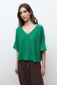 Sweater oversized verde