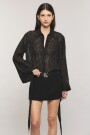 CAMISA NIGHT BLOSSOM Negro