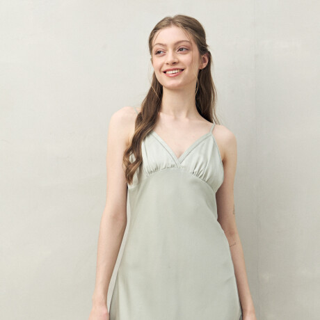 CAMISON MAGNOLIA Verde Grisáceo