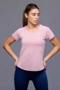 Remera de Microfibra. Rosa