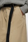 WIDE PANTS TWILL Beige