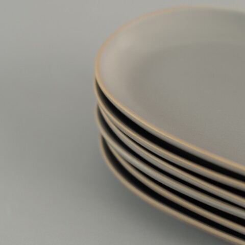 Plato oval 20 x 13 cm Skylarke Grey Plato oval 20 x 13 cm Skylarke Grey