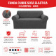Funda cubre sofá elástica 2 cuerpos GRIS