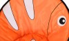 Silla Honguito Infantil Plegable de Metal Pez Naranja