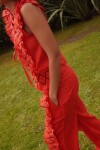 Dancing Queen top Rojo