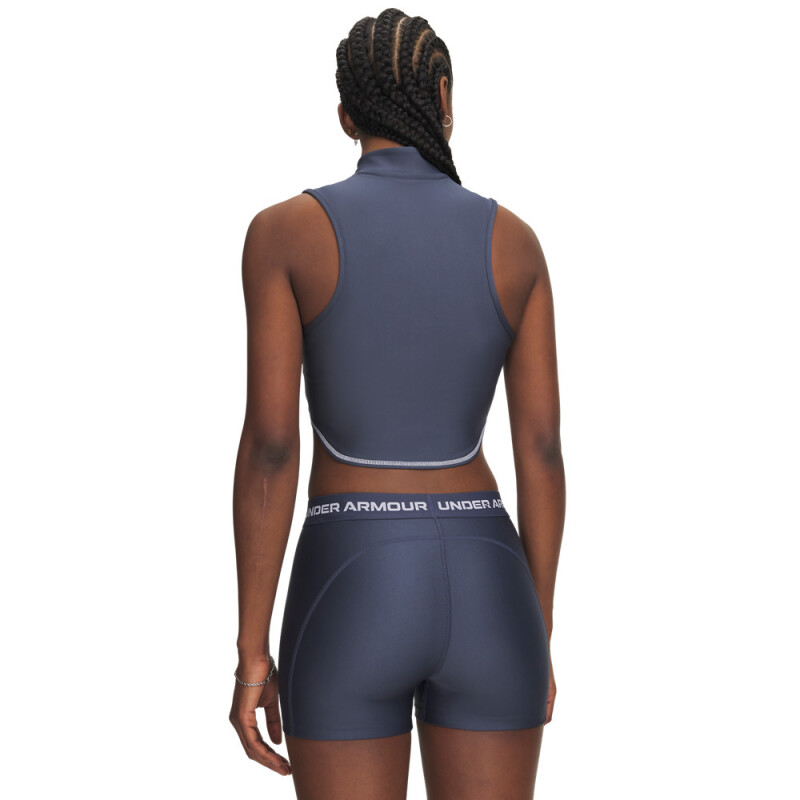 UA HeatGear Novelty Tank-BRN GRY-044