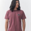 Remera Quiksilver Retro Diamond Rosa Viejo