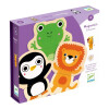 Puzzle Magnético Animales Coucou Djeco Puzzle Magnético Animales Coucou Djeco