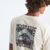 Remera de manga corta Escape The City White Dune