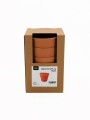 MACETA SET X 3 TERRACOTA