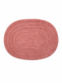 ALFOMBRA DE BAÑO OVAL COTTON TERRACOTA
