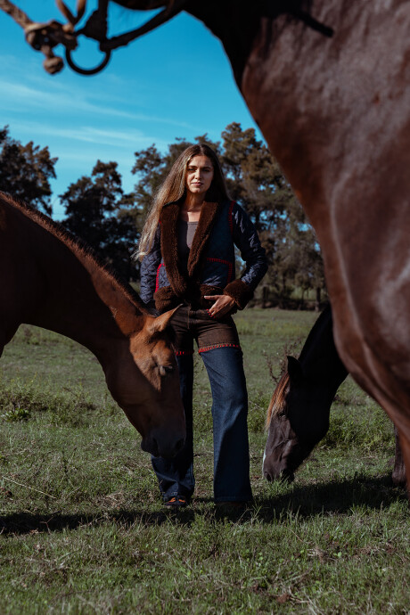 Vaquero Colibrí óxido / Azul