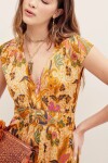 VESTIDO BUTTERFLY BALI Mostaza