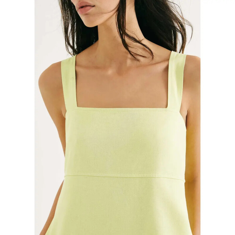 VESTIDO FEM VERDE CLARO