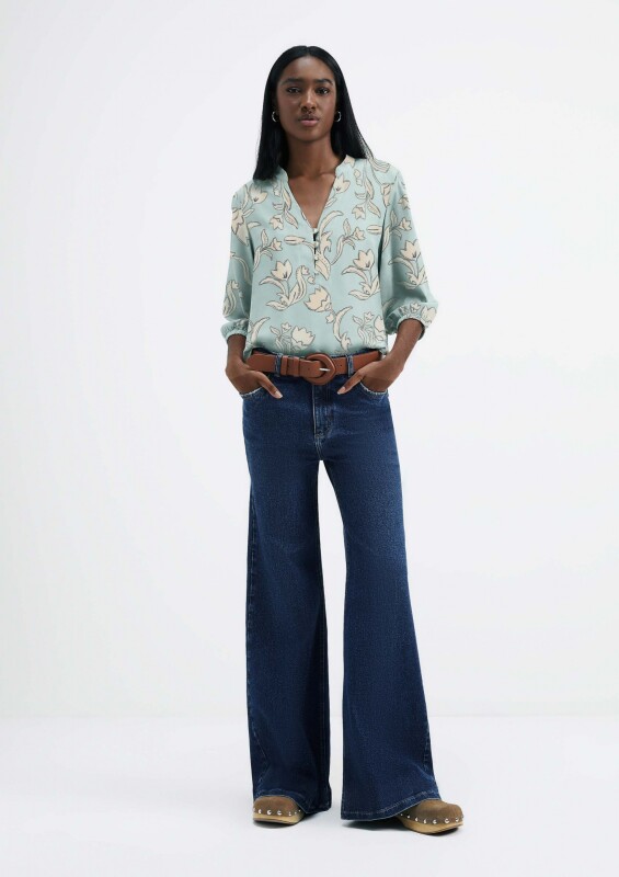 CALCA FEM AZUL ESCURO