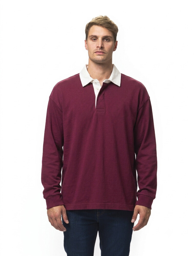 Remera Algodón Atlanta Bordo
