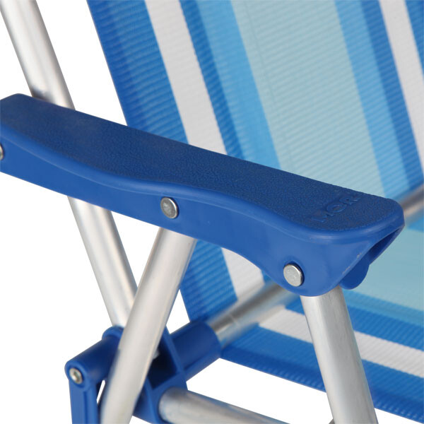 SILLA INFANTIL ALTA ALUMINO AZUL AZUL