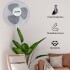 Ventilador De Pared Microsonic Vpd1601 De Outlet OLT VENTILADOR MICROSONIC PARED 1601