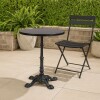 MESA DE EXTERIOR MICHELIN Negro - CIRCULAR
