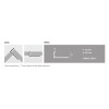 Varilla en L aluminio Perla 2,5 mm x 12 mm x 2,50 m Varilla En L Aluminio Perla 2,5 Mm X 12 Mm X 2,50 M