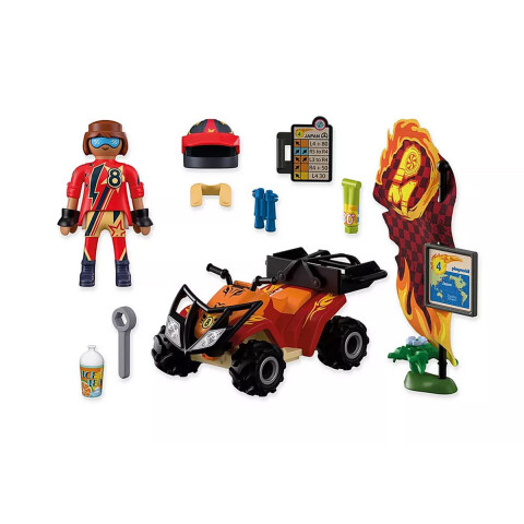 Cuatriciclo Todoterreno Playmobil 34 Piezas U