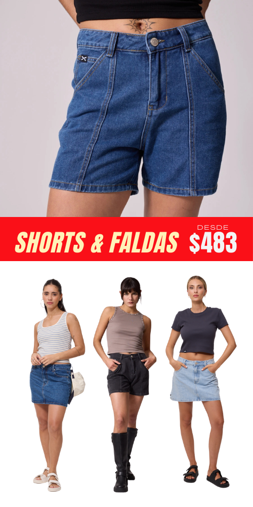 SHORTS Y FALDAS