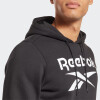Canguro Reebok Identity Fleece Stacked Negro