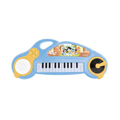 Piano Electrónico Bluey con Luz y Micrófono Lexibook U