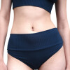Culotte Etta – Bikini de tejido italiano con filtro UV+50 Azul
