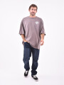 REMERA DUST GRIS OSCURO