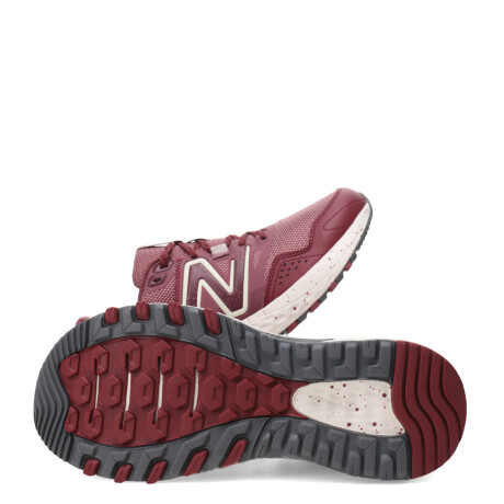 Championes de Mujer New Balance Trail Running T410 Bordó