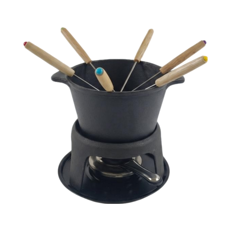 SET FONDUE FIRE KING 6 PERSONAS HIERRO FUNDIDO PREMIUM SET FONDUE FIRE KING 6 PERSONAS HIERRO FUNDIDO PREMIUM