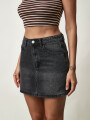 FALDA SEREN GRIS OSCURO