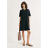 VESTIDO MIDI FEM PRETO ESCURO