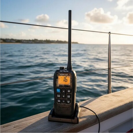 RADIO MARINO RETEVIS RM22 VHF 6W BATERIA 2200 RADIO MARINO RETEVIS RM22 VHF 6W BATERIA 2200